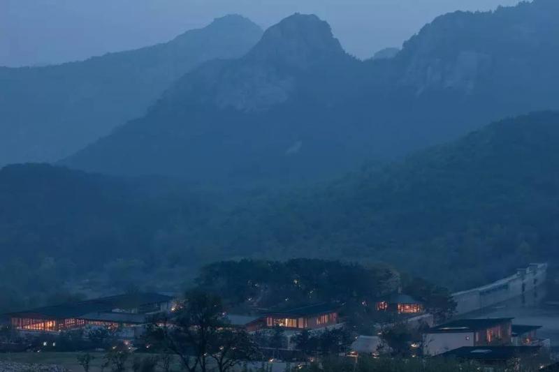 山东石岛山居实景图