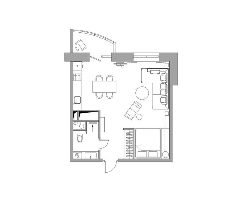 一居室小户型