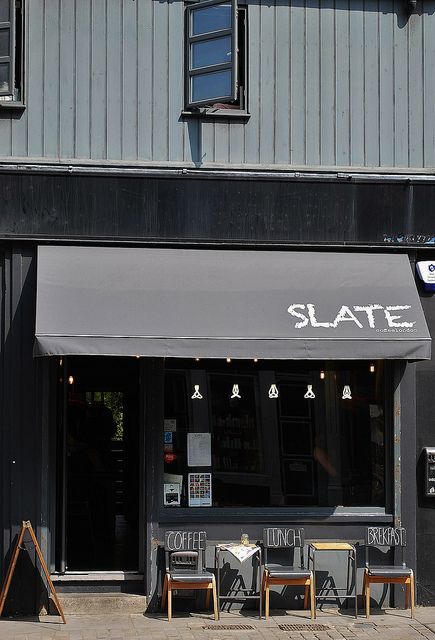 欧美街头商业特色主题店铺门头橱窗设计店面咖啡店设计效果图(1)